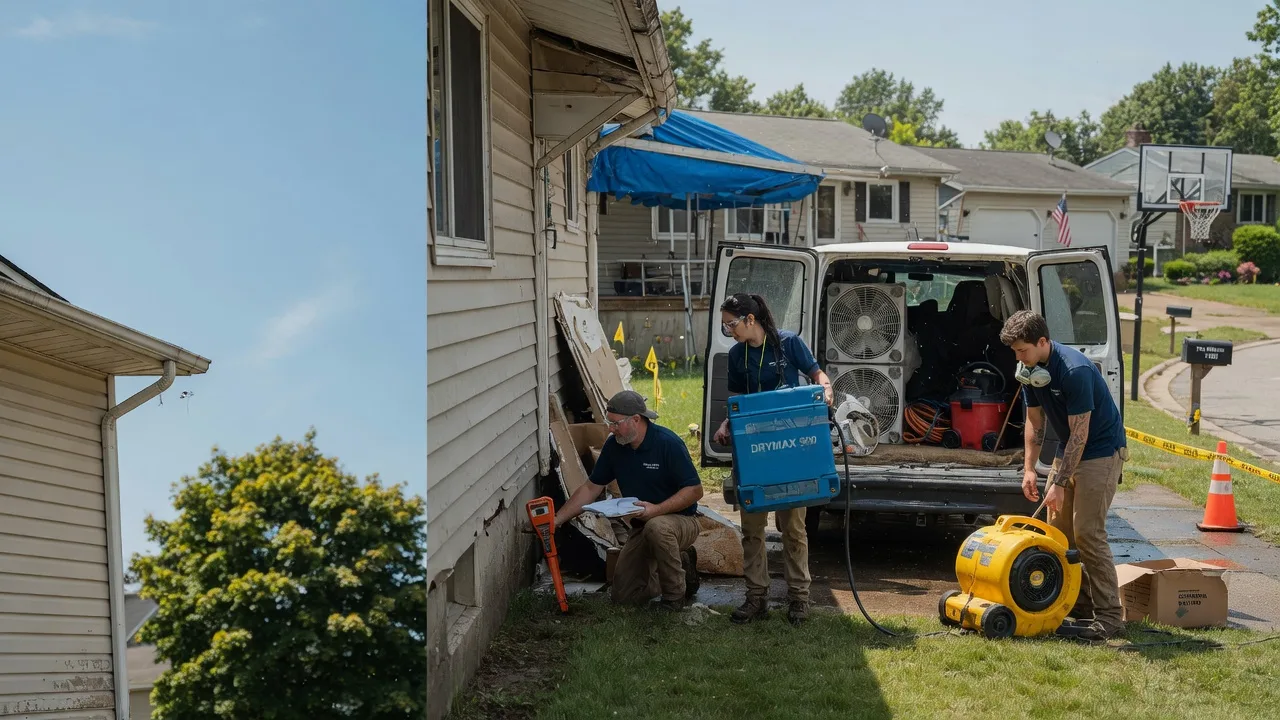 Ceiling Leak Cleanup in Dresden, ME near me